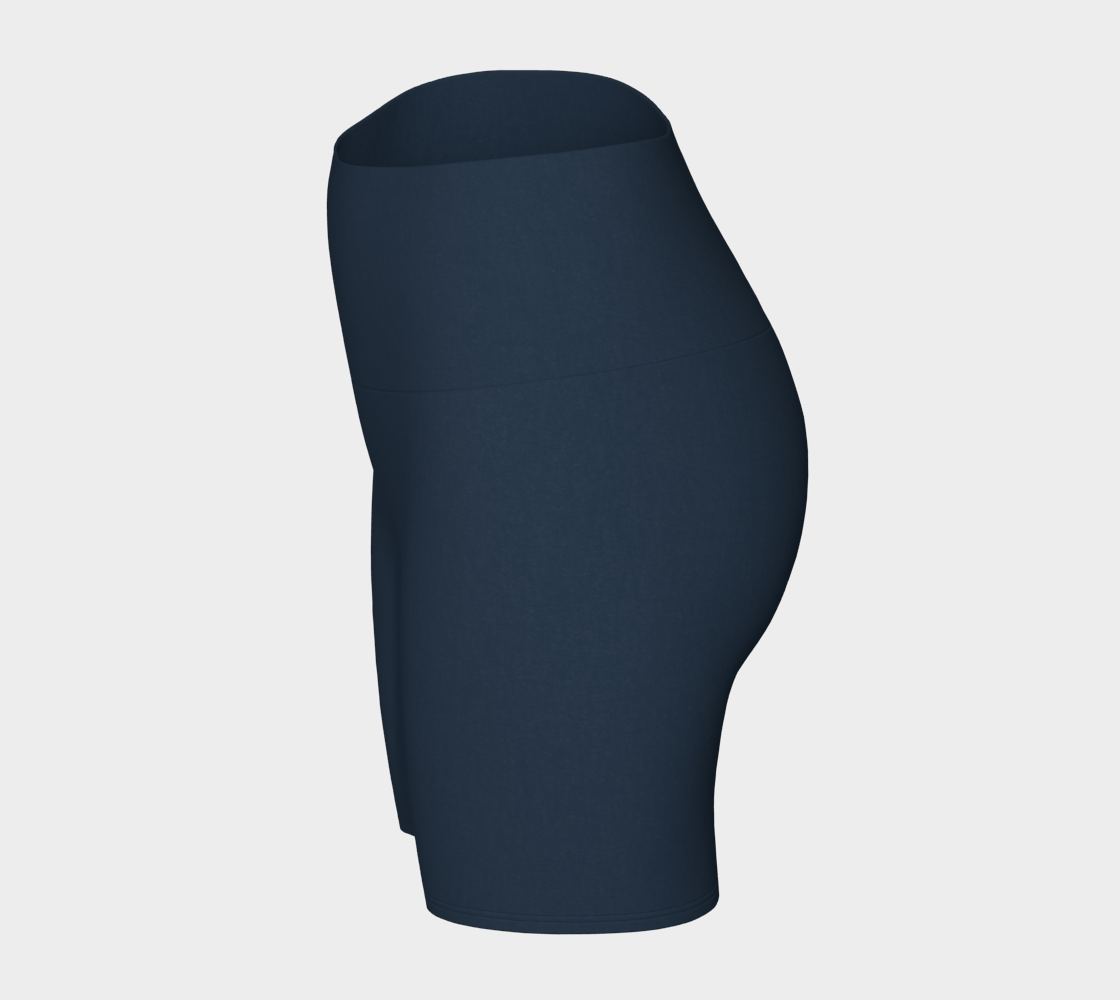 Yoga Short™ – Midnight | Luxury High-Waist Yoga Shorts | AHMYDI