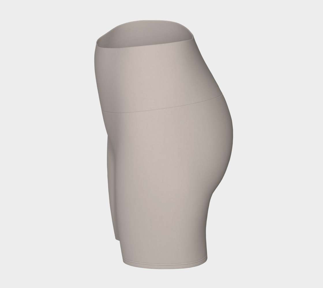 Yoga Short™ – Dust | Luxury High-Waist Yoga Shorts | AHMYDI