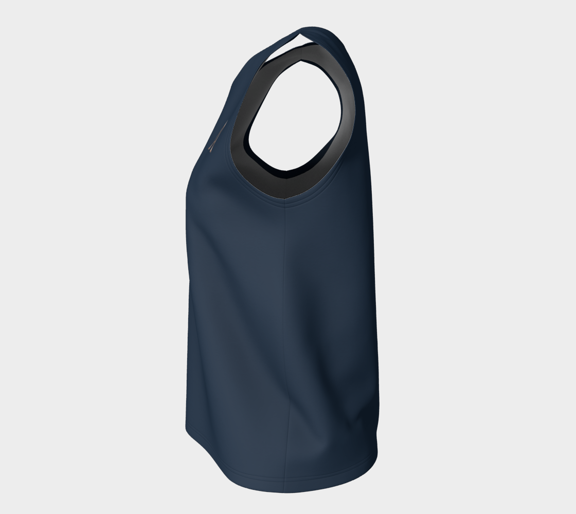 Flow Tank™ – Midnight | Luxury Activewear Tank Top | AHMYDI