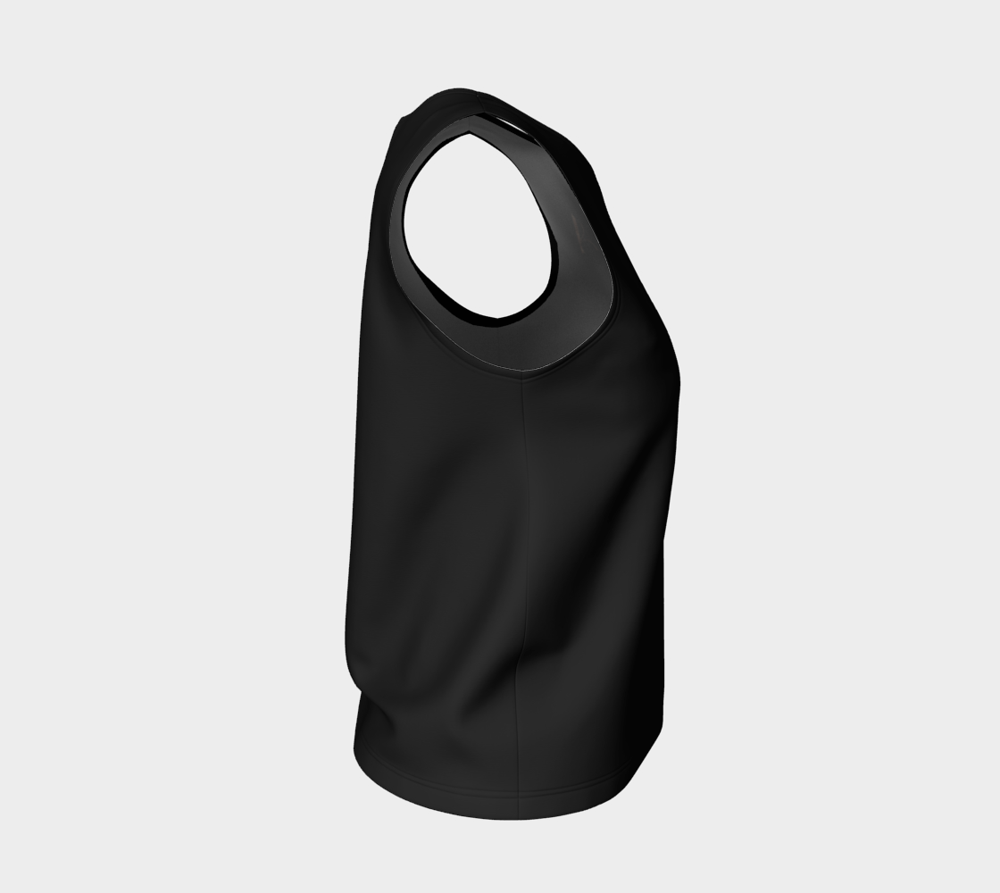Flow Tank™ – Black | Luxury Activewear Tank Top | AHMYDI