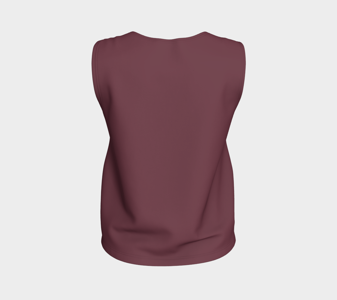 Flow Tank™ – Merlot | Luxury Activewear Tank Top | AHMYDI