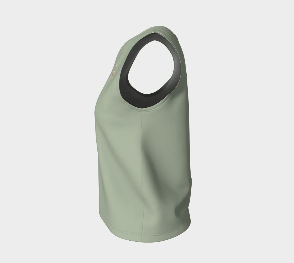Flow Tank™ – Sage | Luxury Activewear Tank Top | AHMYDI