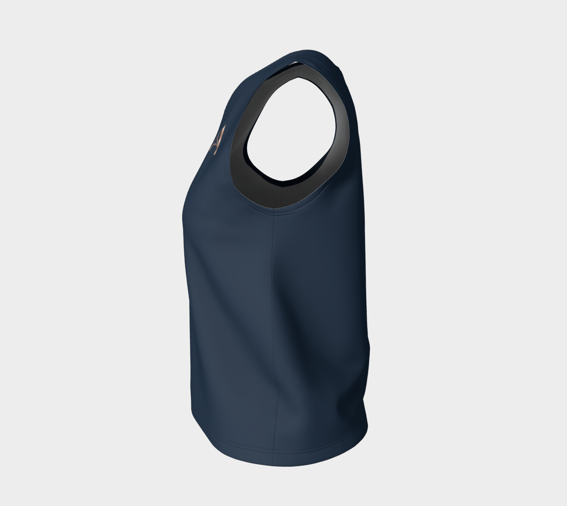 Flow Tank™ – Midnight | Luxury Activewear Tank Top | AHMYDI