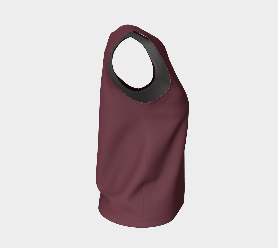 Flow Tank™ – Merlot | Luxury Activewear Tank Top | AHMYDI