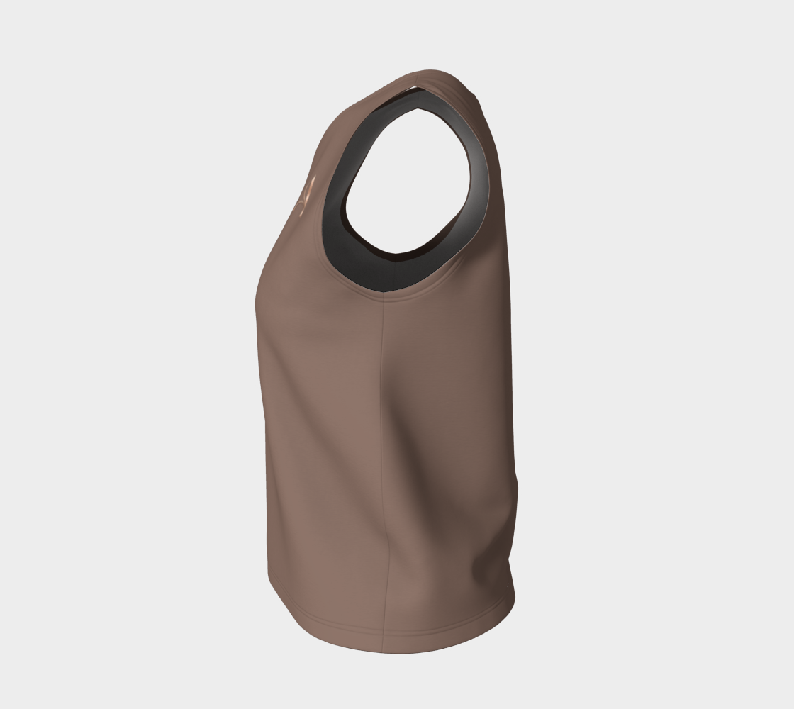 Flow Tank™ – Mocha | Luxury Activewear Tank Top | AHMYDI
