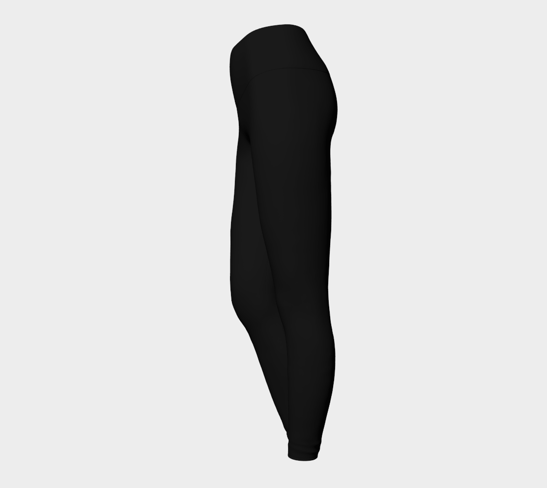 Foundation Legging™ – Black | Luxury Yoga Leggings | AHMYDI