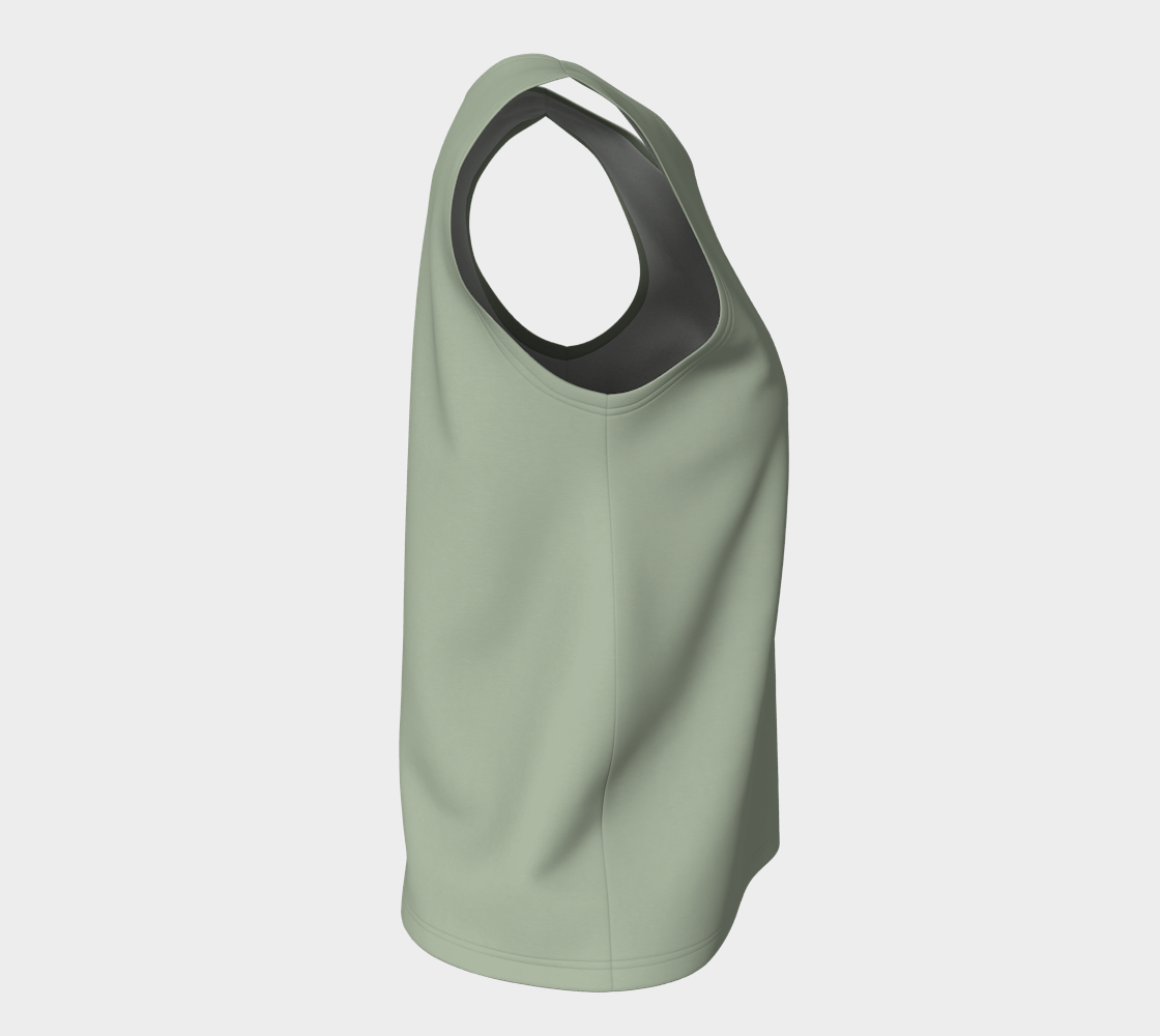 Flow Tank™ – Sage | Luxury Activewear Tank Top | AHMYDI