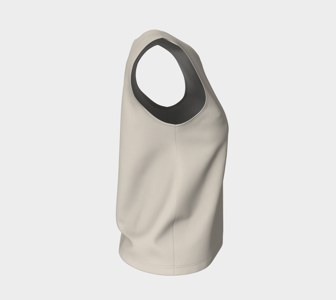 Flow Tank™ – Stone | Luxury Activewear Tank Top | AHMYDI