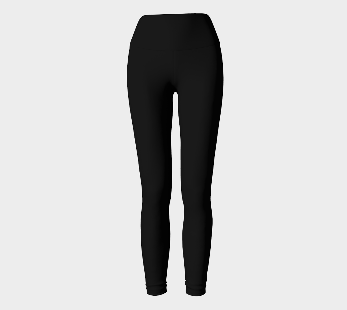 Foundation Legging™ – Black | Luxury Yoga Leggings | AHMYDI