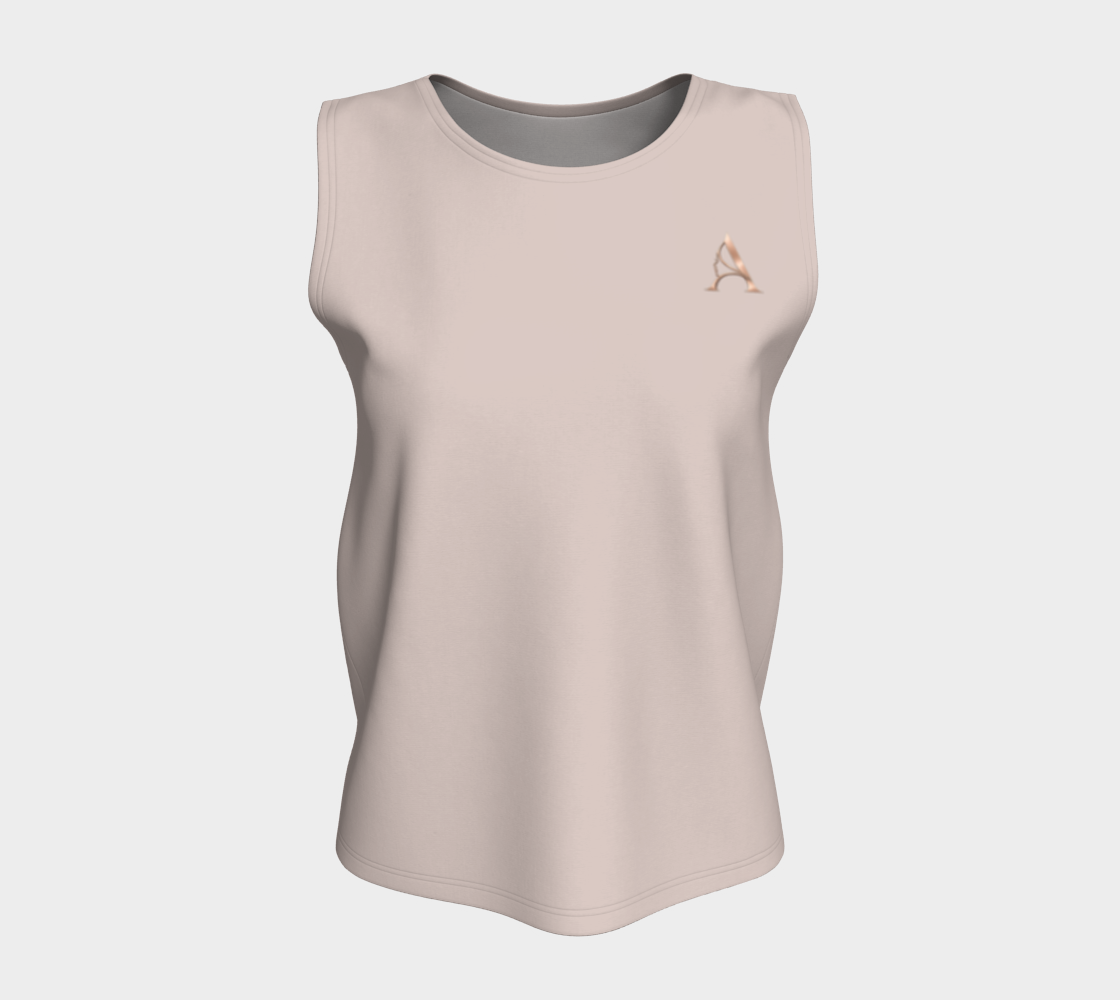 Flow Tank™ – Dust | Luxury Activewear Tank Top | AHMYDI