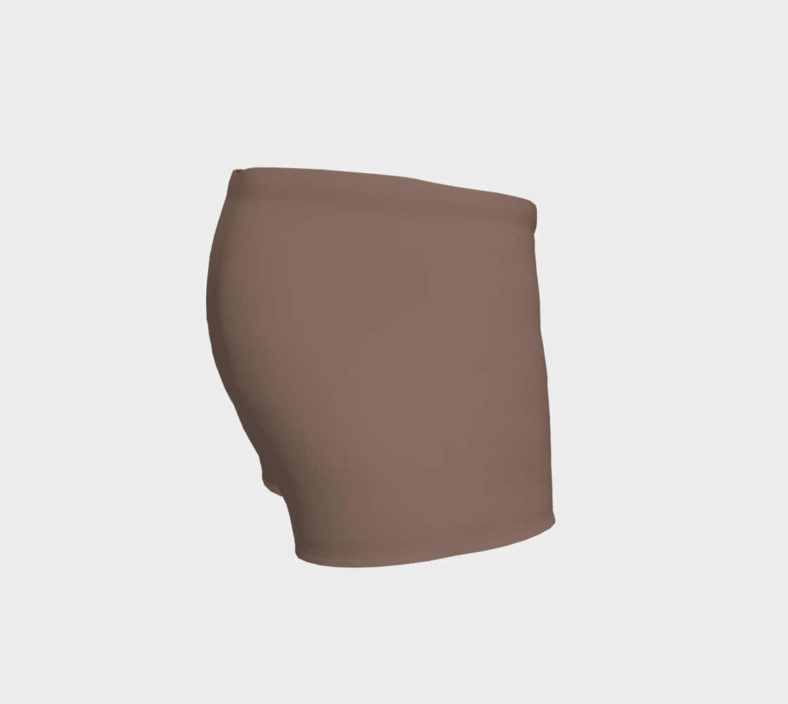 Motion Short™ – Mocha | Luxury Compression Workout Shorts | AHMYDI