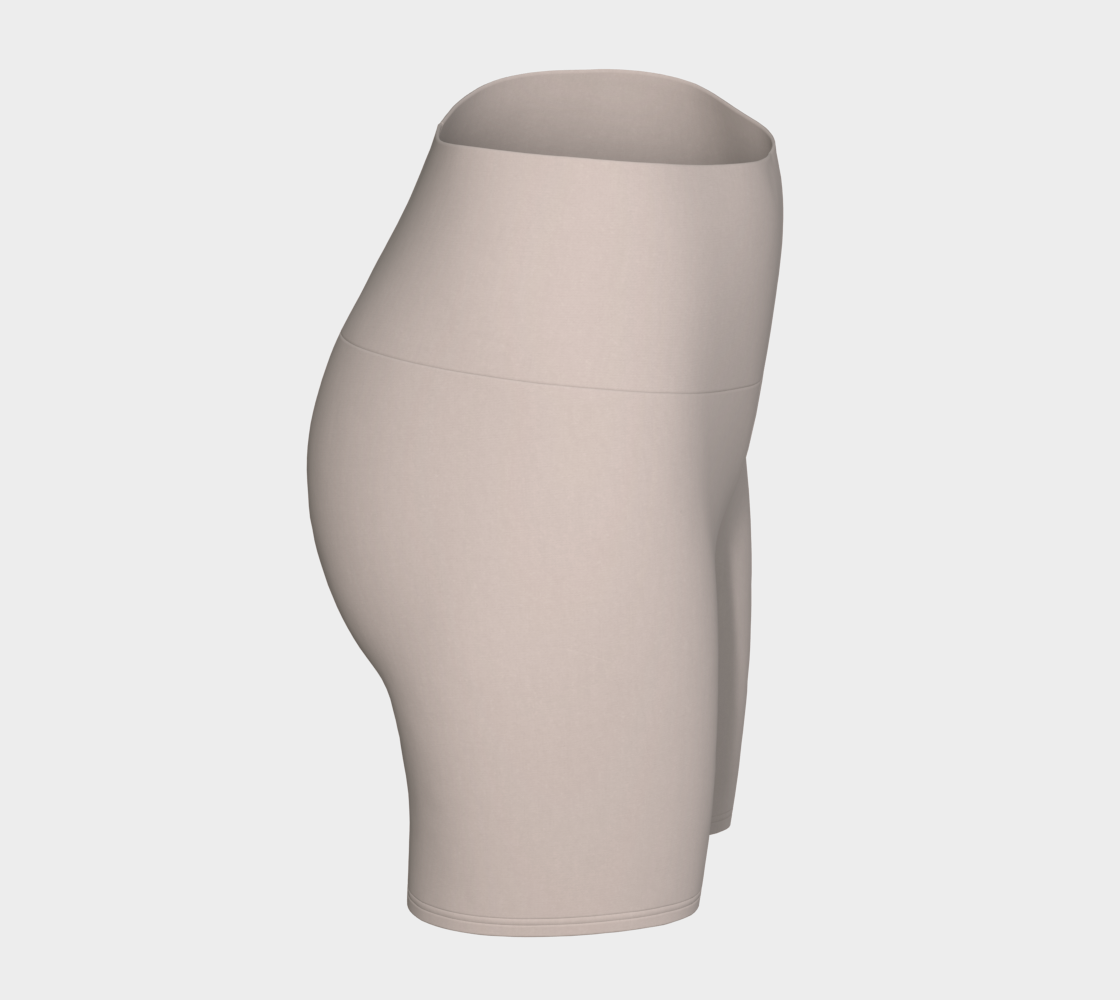 Yoga Short™ – Dust | Luxury High-Waist Yoga Shorts | AHMYDI