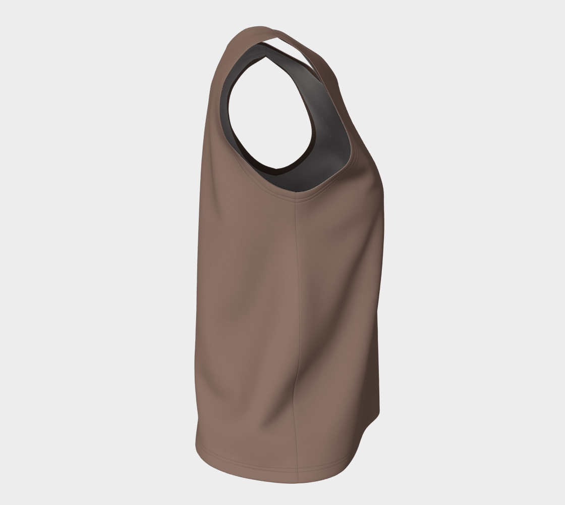 Flow Tank™ – Mocha | Luxury Activewear Tank Top | AHMYDI
