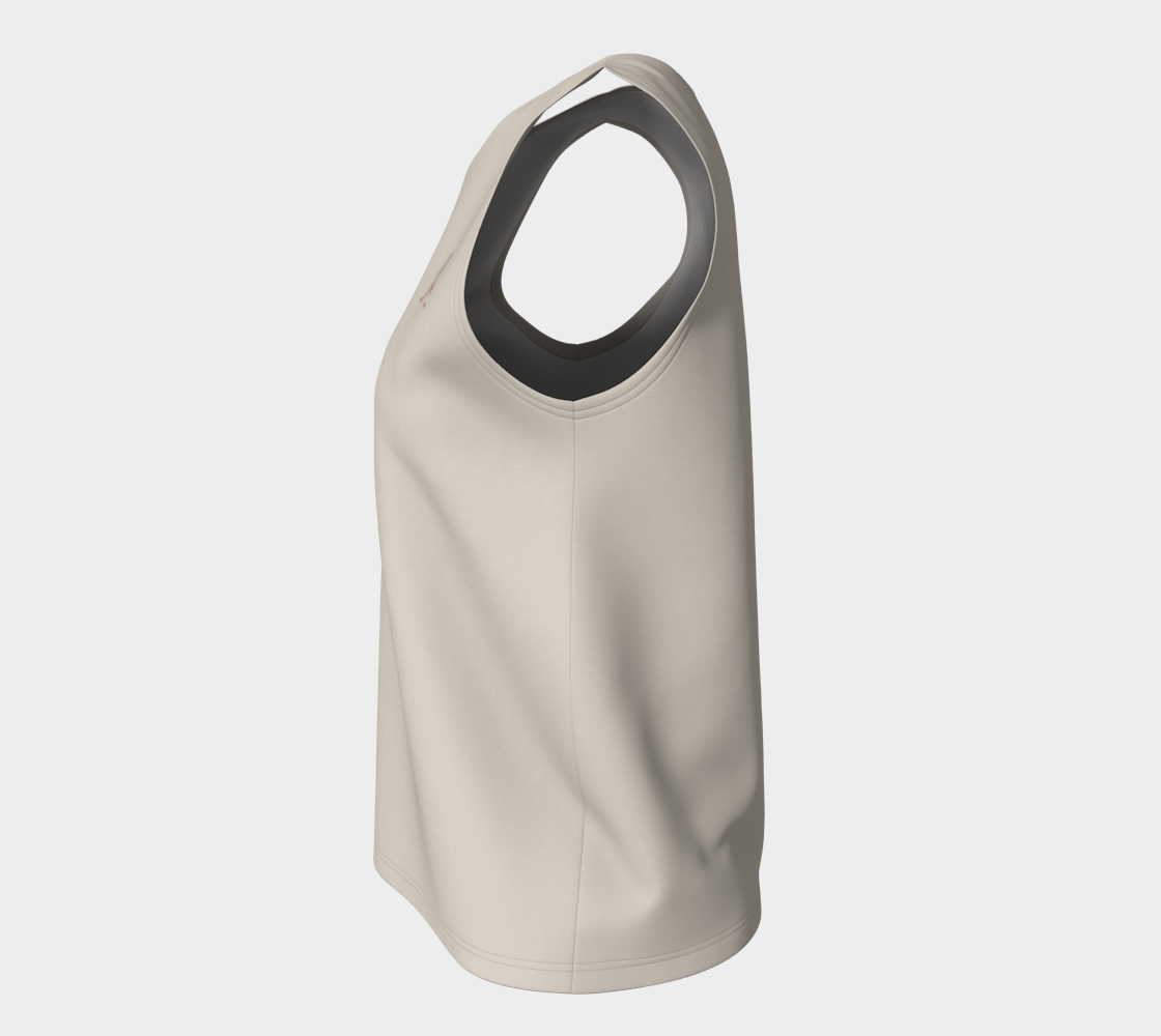 Flow Tank™ – Stone | Luxury Activewear Tank Top | AHMYDI