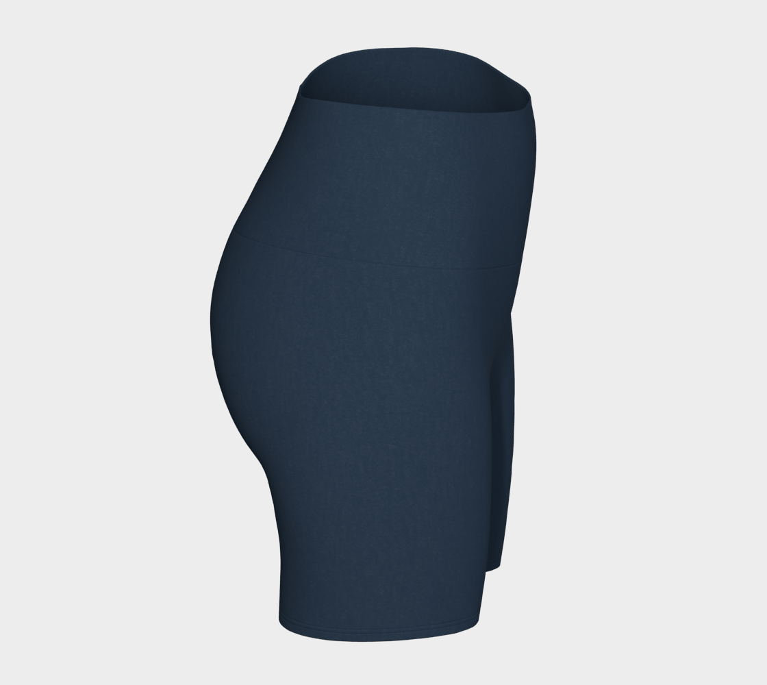 Yoga Short™ – Midnight | Luxury High-Waist Yoga Shorts | AHMYDI