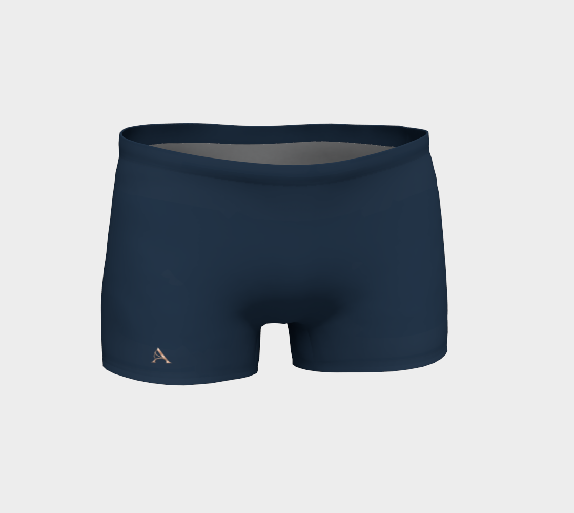 Motion Short™ – Midnight | Luxury Compression Workout Shorts | AHMYDI
