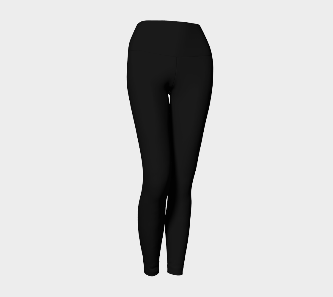 Foundation Legging™ – Black | Luxury Yoga Leggings | AHMYDI