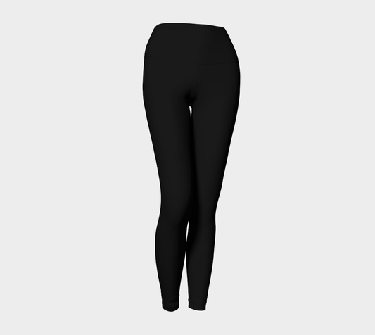 Foundation Legging™ – Black | Luxury Yoga Leggings | AHMYDI