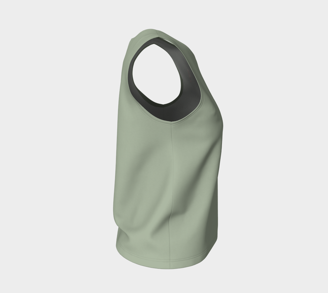 Flow Tank™ – Sage | Luxury Activewear Tank Top | AHMYDI