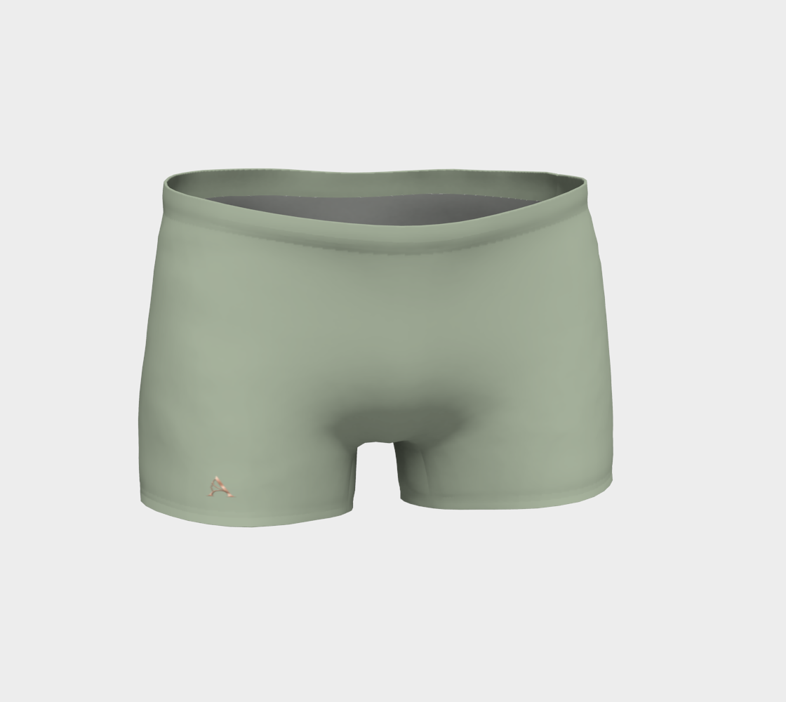 Motion Short™ – Sage | Luxury Compression Workout Shorts | AHMYDI