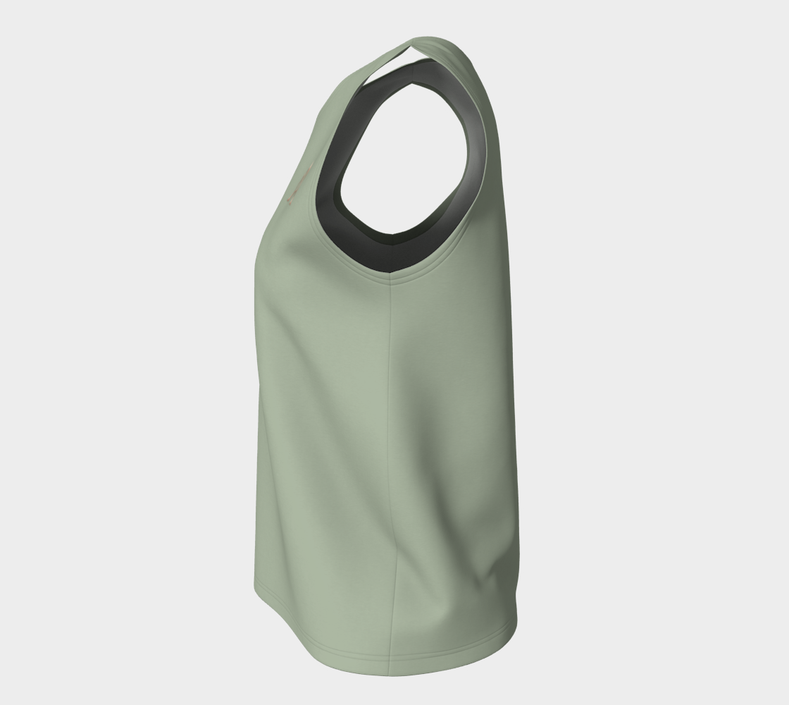 Flow Tank™ – Sage | Luxury Activewear Tank Top | AHMYDI