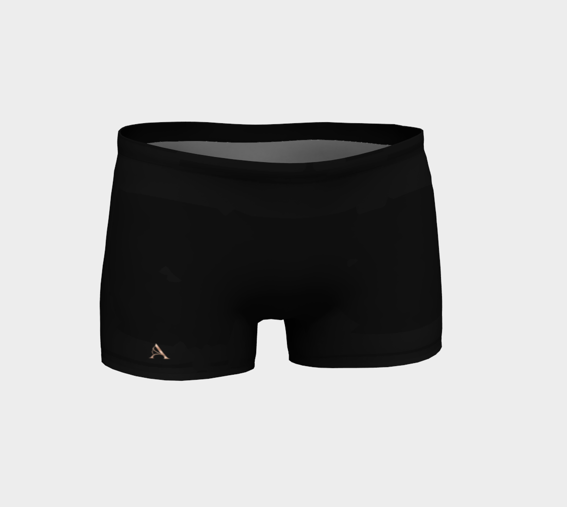 Motion Short™ – Black | Luxury Compression Workout Shorts | AHMYDI