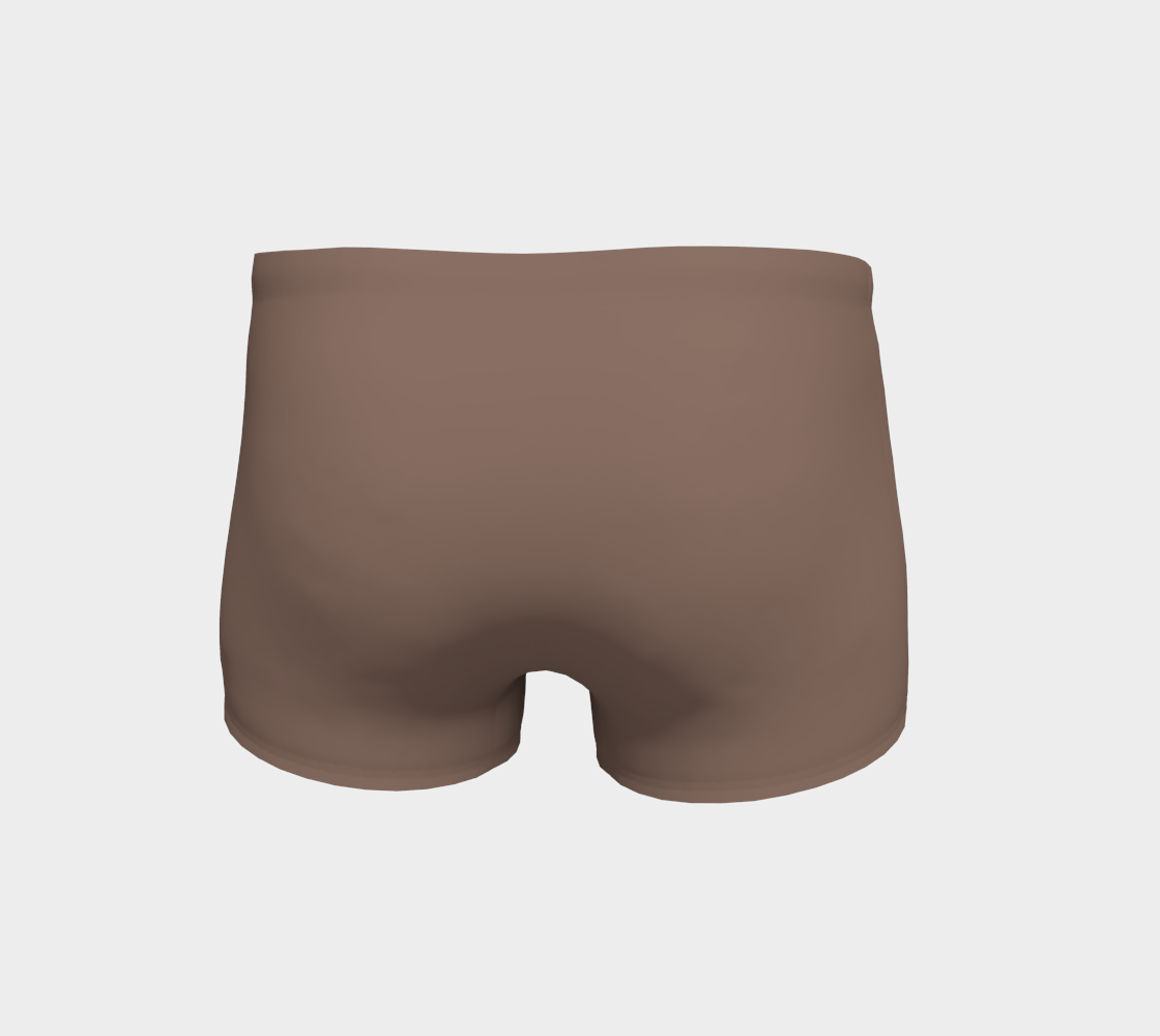 Motion Short™ – Mocha | Luxury Compression Workout Shorts | AHMYDI