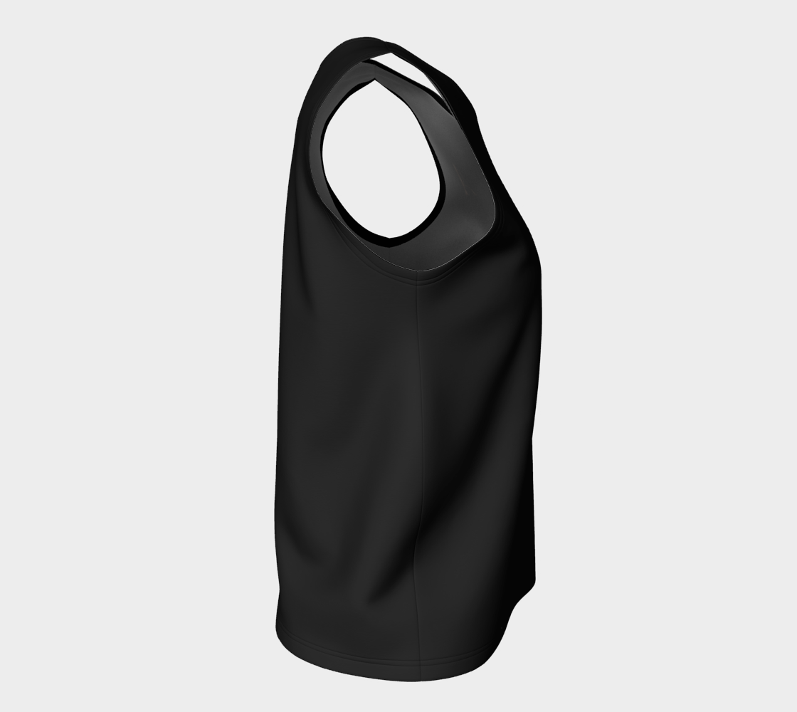 Flow Tank™ – Black | Luxury Activewear Tank Top | AHMYDI