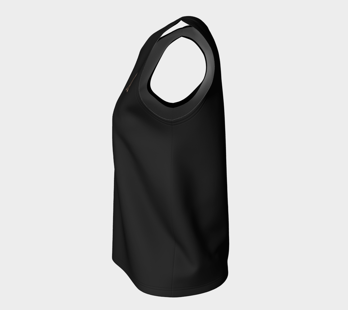Flow Tank™ – Black | Luxury Activewear Tank Top | AHMYDI