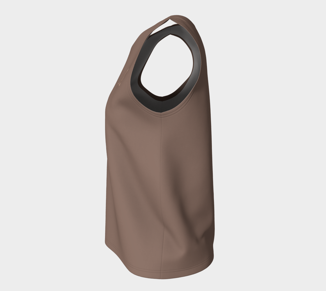 Flow Tank™ – Mocha | Luxury Activewear Tank Top | AHMYDI