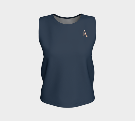 Flow Tank™ – Midnight | Luxury Activewear Tank Top | AHMYDI