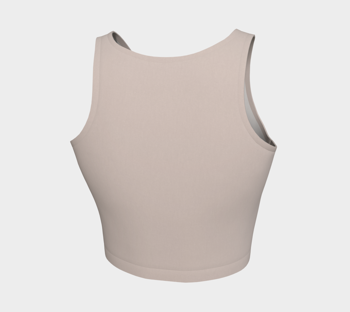 Aesthetic Crop™ – Dust | Luxury Athletic Crop Top | AHMYDI