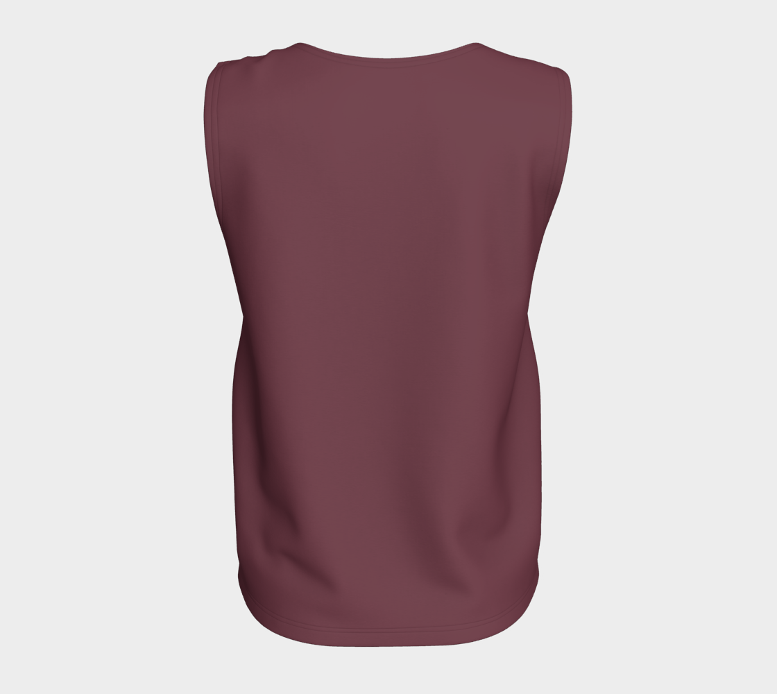 Flow Tank™ – Merlot | Luxury Activewear Tank Top | AHMYDI
