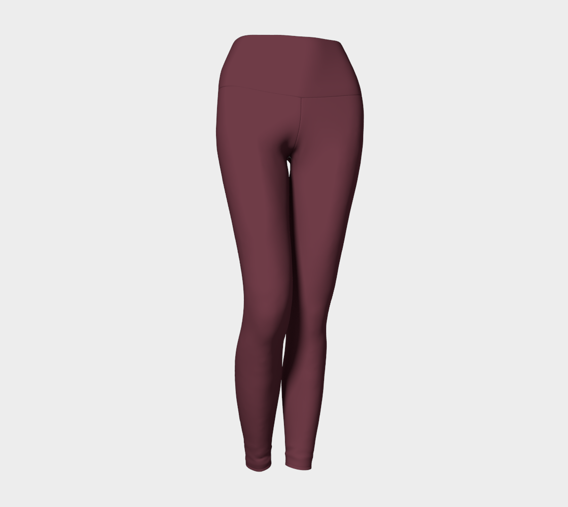 Foundation Legging™ – Merlot | Luxury Yoga Leggings | AHMYDI