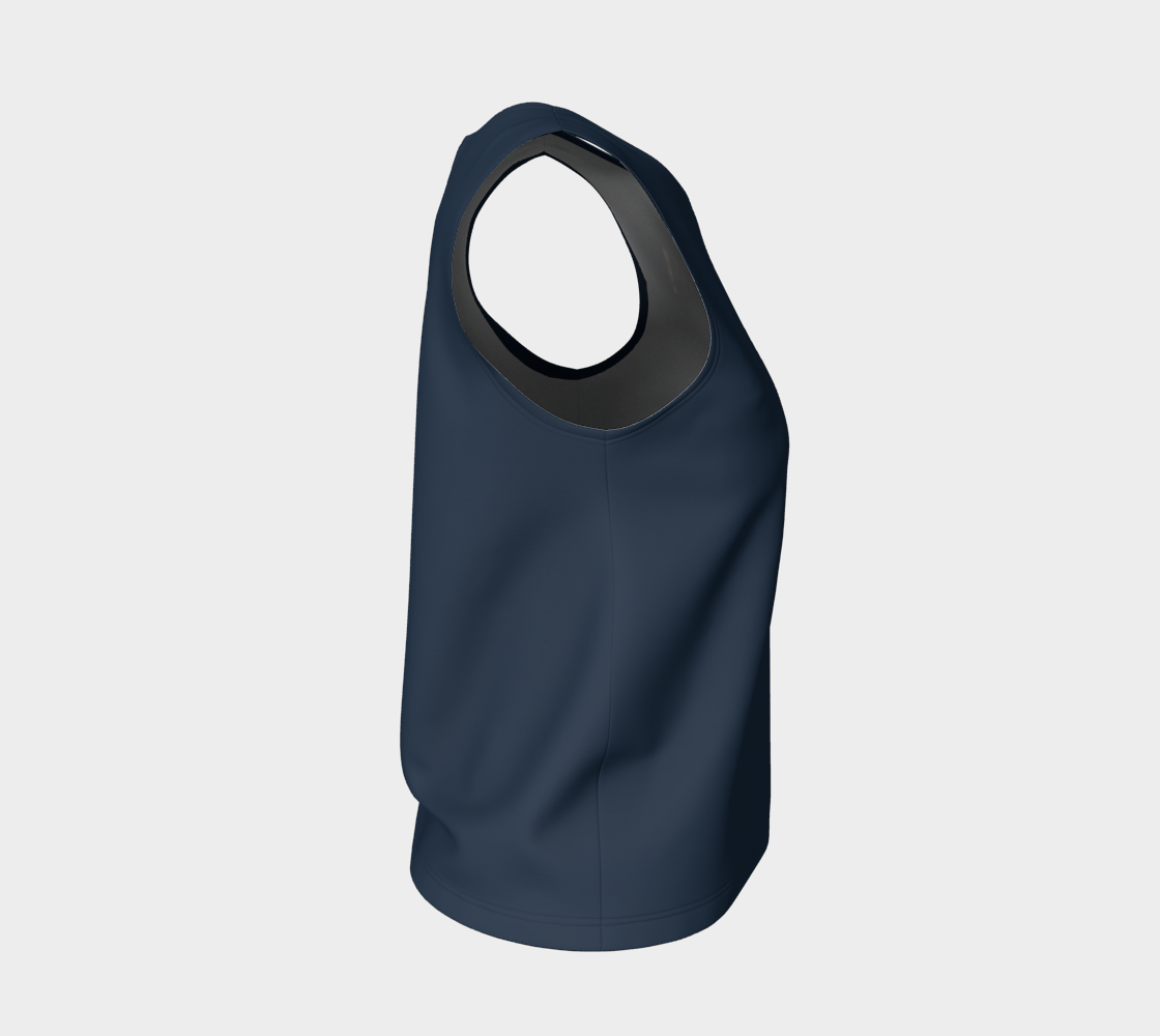 Flow Tank™ – Midnight | Luxury Activewear Tank Top | AHMYDI