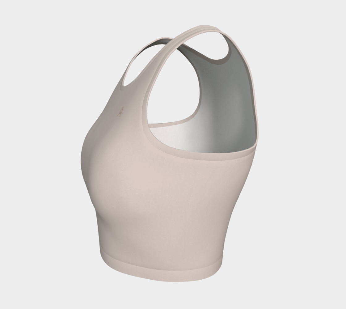 Aesthetic Crop™ – Dust | Luxury Athletic Crop Top | AHMYDI