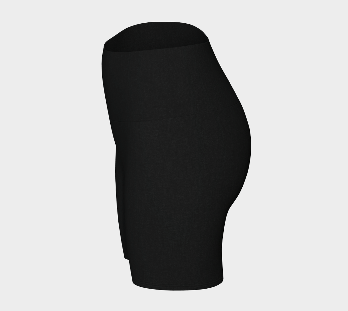 Yoga Short™ – Black | Luxury High-Waist Yoga Shorts | AHMYDI